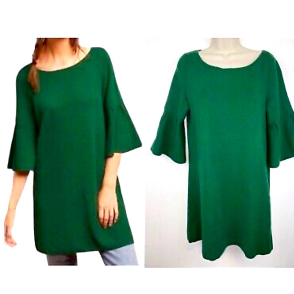 Anthropologie | Moth Chester Bell Sleeve Sweater Tunic Dress XS